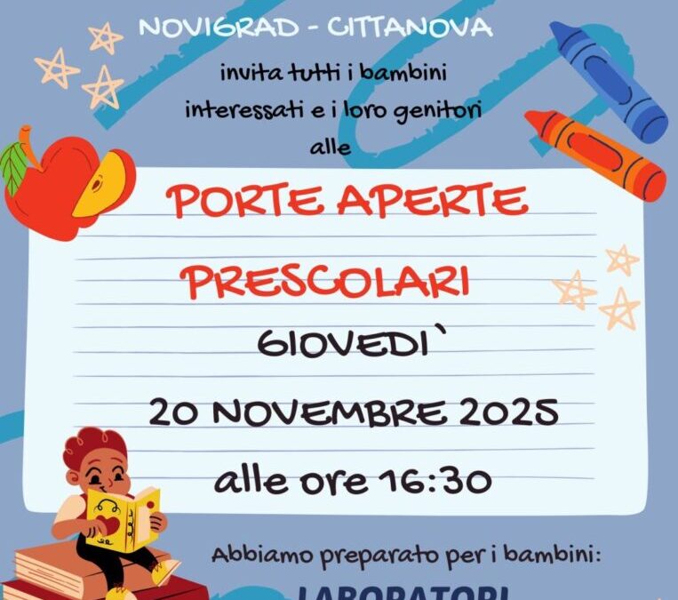 Porte aperte con i prescolari