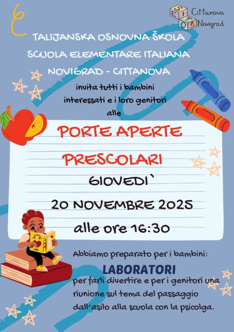 Porte aperte con i prescolari