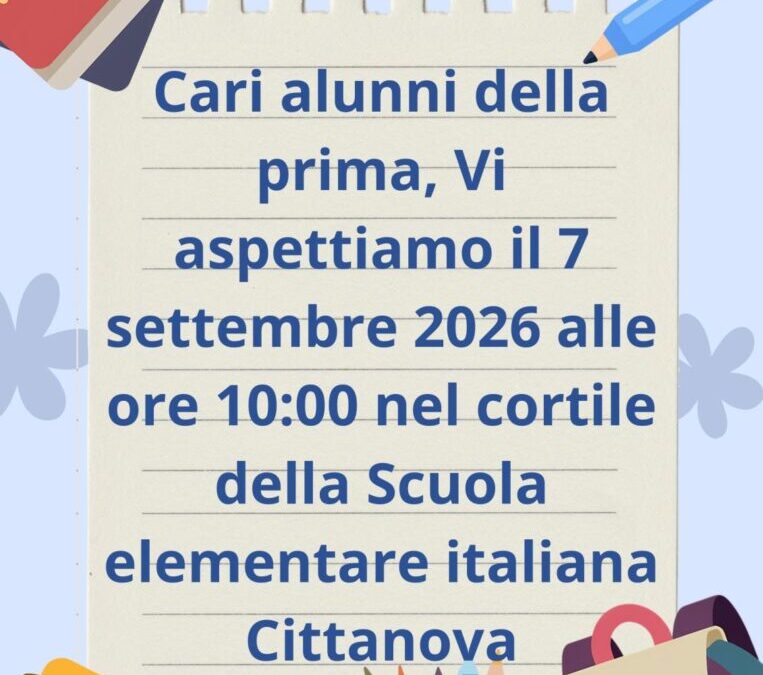 Benvenuti in prima